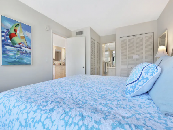 Longboat Key Beachfront One Bedroom Condo Partial Gulf Views